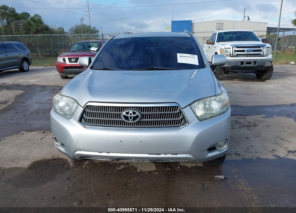 2008 TOYOTA HIGHLANDER HYBRID LIMITED VIN: JTEEW44A482010265