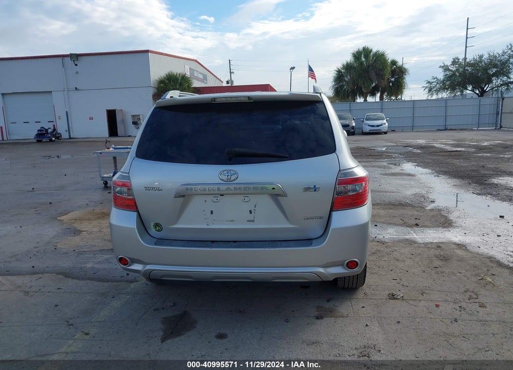 2008 TOYOTA HIGHLANDER HYBRID LIMITED VIN: JTEEW44A482010265