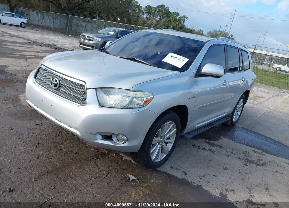2008 TOYOTA HIGHLANDER HYBRID LIMITED VIN: JTEEW44A482010265