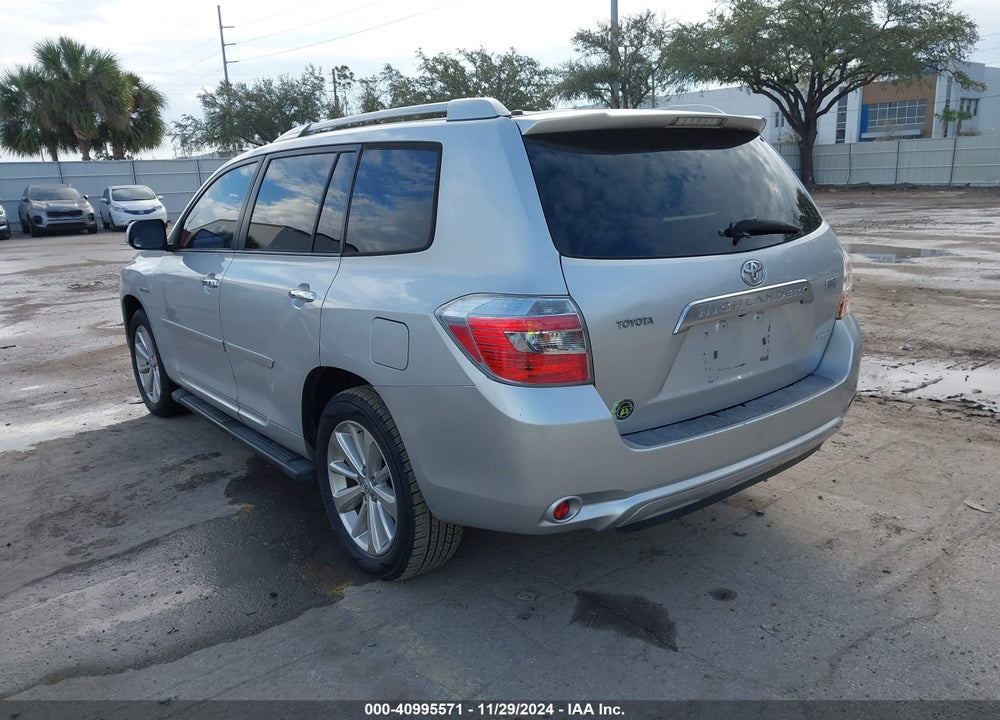 2008 TOYOTA HIGHLANDER HYBRID LIMITED VIN: JTEEW44A482010265