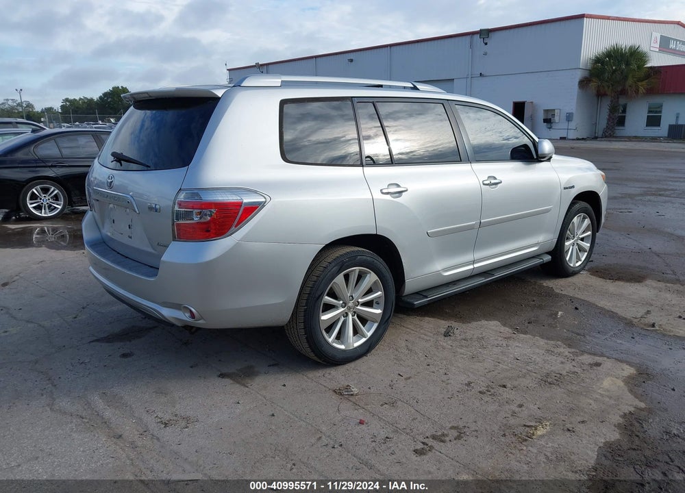 2008 TOYOTA HIGHLANDER HYBRID LIMITED VIN: JTEEW44A482010265
