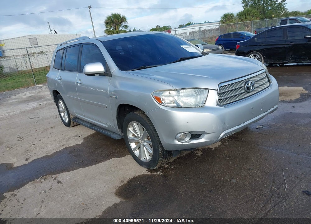 2008 TOYOTA HIGHLANDER HYBRID LIMITED VIN: JTEEW44A482010265