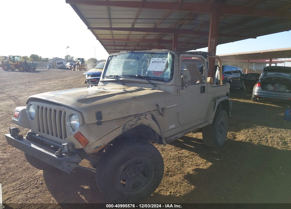 1999 JEEP WRANGLER SE VIN: 1J4FY29P3XP422404