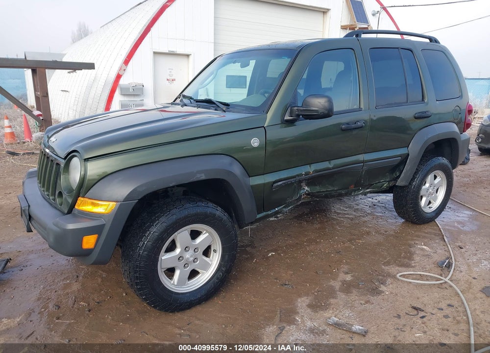 2007 JEEP LIBERTY SPORT VIN: 1J4GL48K97W694319