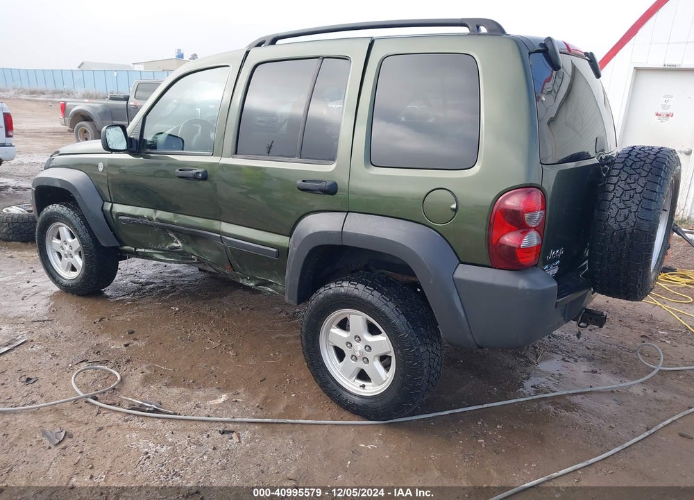 2007 JEEP LIBERTY SPORT VIN: 1J4GL48K97W694319