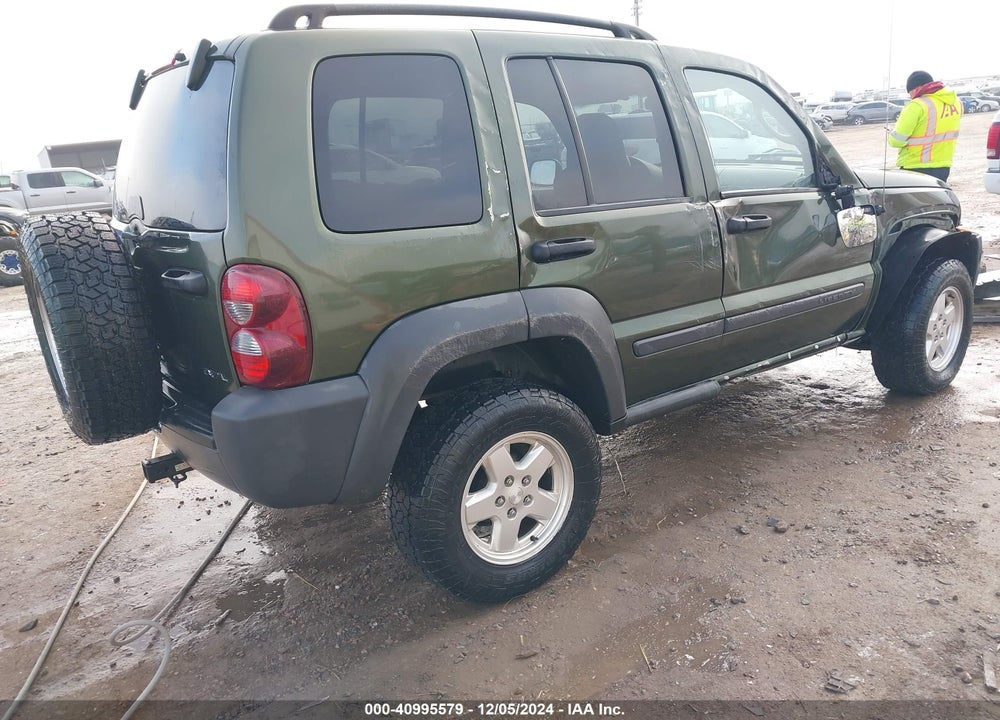 2007 JEEP LIBERTY SPORT VIN: 1J4GL48K97W694319