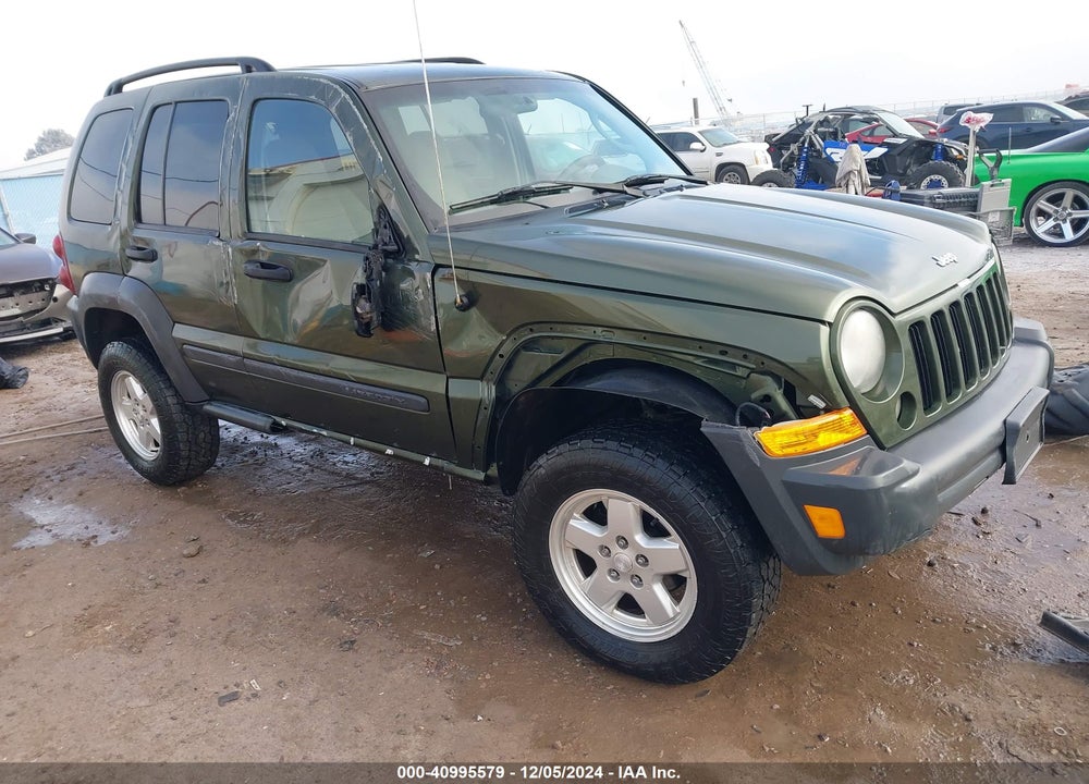 2007 JEEP LIBERTY SPORT VIN: 1J4GL48K97W694319