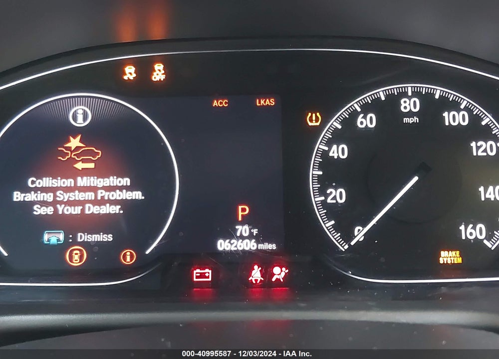 2019 HONDA ACCORD EX VIN: 1HGCV1F41KA117700