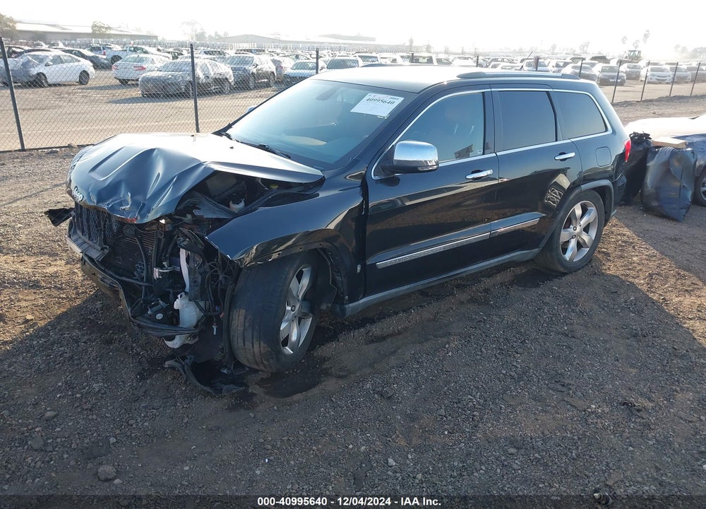 2012 JEEP GRAND CHEROKEE OVERLAND VIN: 1C4RJFCT8CC161308