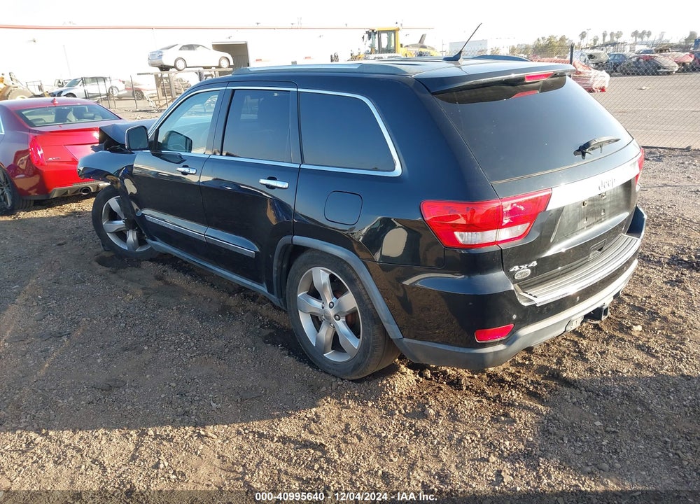 2012 JEEP GRAND CHEROKEE OVERLAND VIN: 1C4RJFCT8CC161308