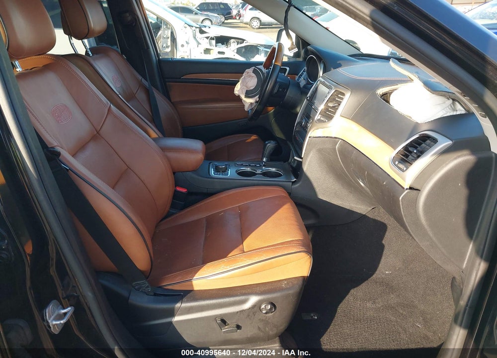 2012 JEEP GRAND CHEROKEE OVERLAND VIN: 1C4RJFCT8CC161308