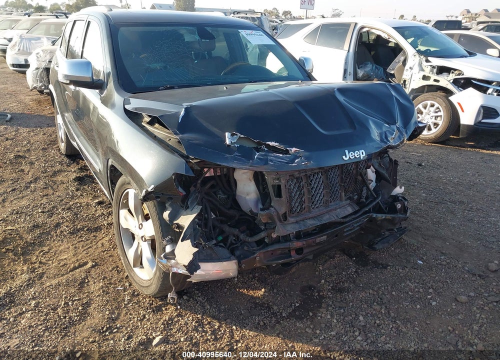 2012 JEEP GRAND CHEROKEE OVERLAND VIN: 1C4RJFCT8CC161308