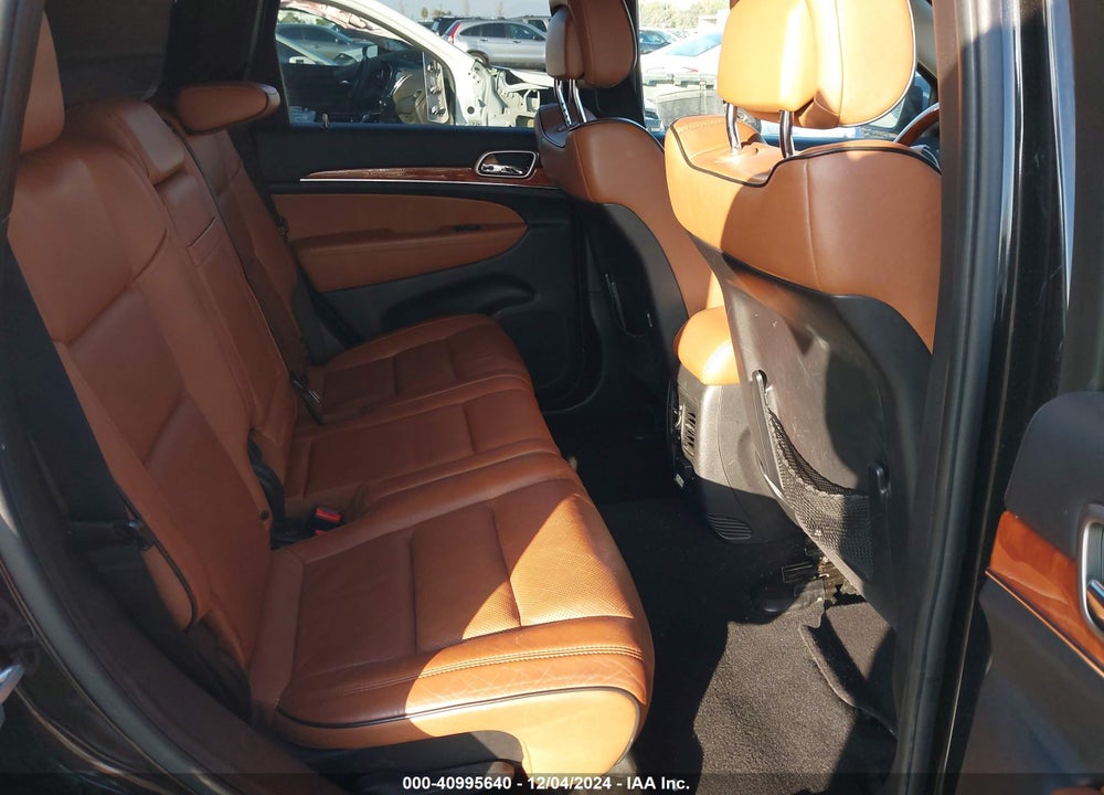 2012 JEEP GRAND CHEROKEE OVERLAND VIN: 1C4RJFCT8CC161308