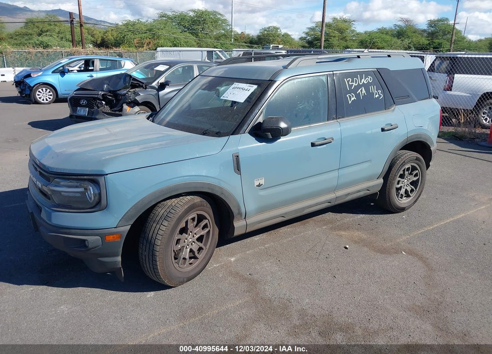 2021 FORD BRONCO SPORT BIG BEND VIN: 3FMCR9B62MRA70805