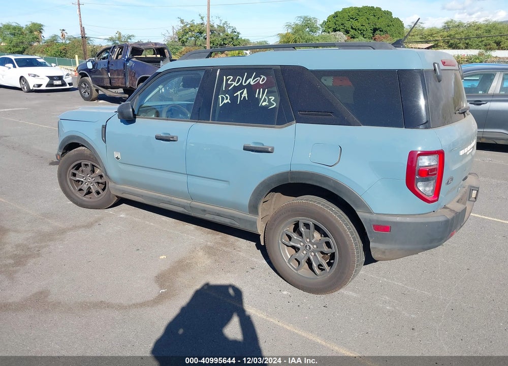 2021 FORD BRONCO SPORT BIG BEND VIN: 3FMCR9B62MRA70805