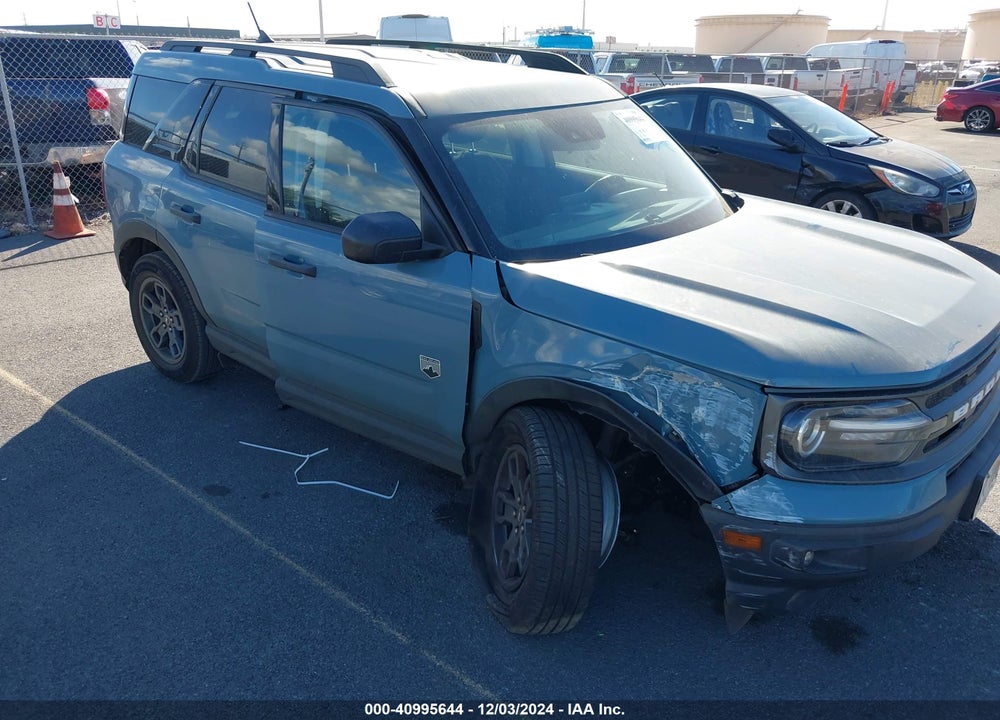2021 FORD BRONCO SPORT BIG BEND VIN: 3FMCR9B62MRA70805