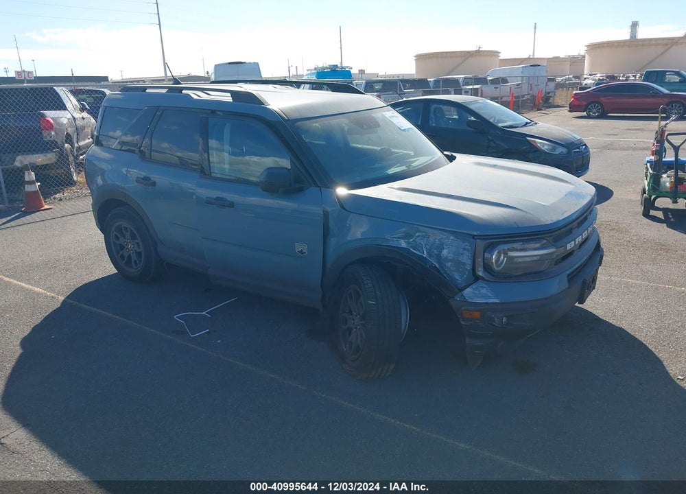2021 FORD BRONCO SPORT BIG BEND VIN: 3FMCR9B62MRA70805