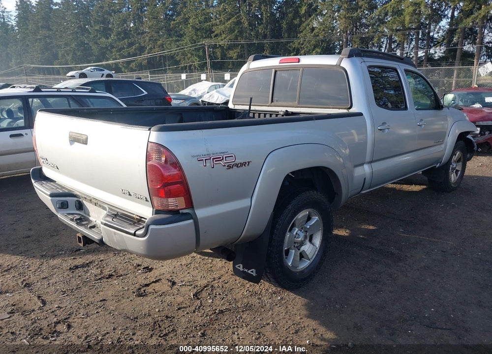 2006 TOYOTA TACOMA DOUBLE CAB LONG BED VIN: 5TEMU52N86Z316914