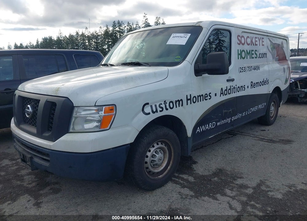2013 NISSAN NV CARGO NV2500 HD S V8 VIN: 1N6AF0KX5DN109086