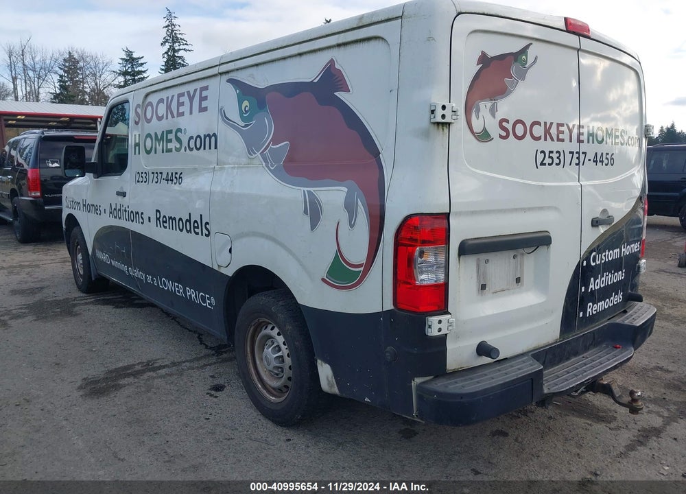 2013 NISSAN NV CARGO NV2500 HD S V8 VIN: 1N6AF0KX5DN109086