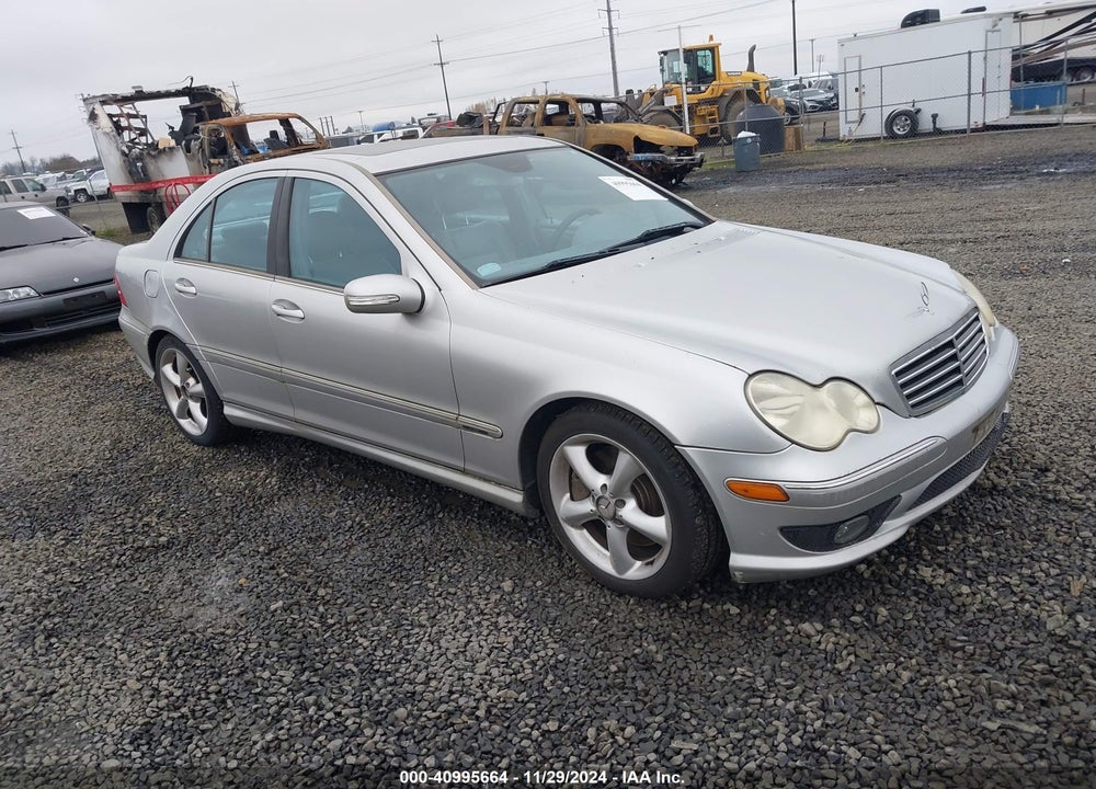2005 MERCEDES-BENZ C 230 KOMPRESSOR SPORT VIN: WDBRF40J75F605707