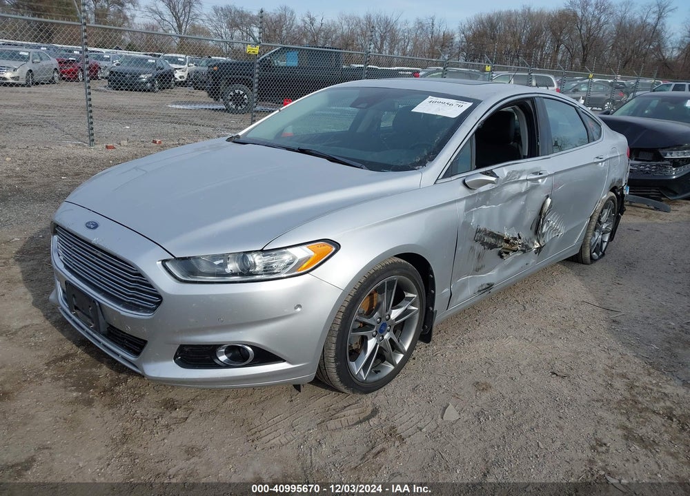 2013 FORD FUSION TITANIUM VIN: 3FA6P0K91DR277480