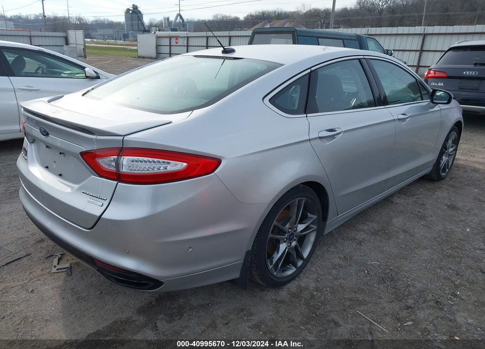 2013 FORD FUSION TITANIUM VIN: 3FA6P0K91DR277480