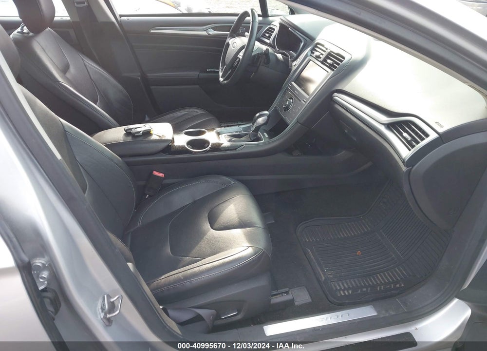 2013 FORD FUSION TITANIUM VIN: 3FA6P0K91DR277480