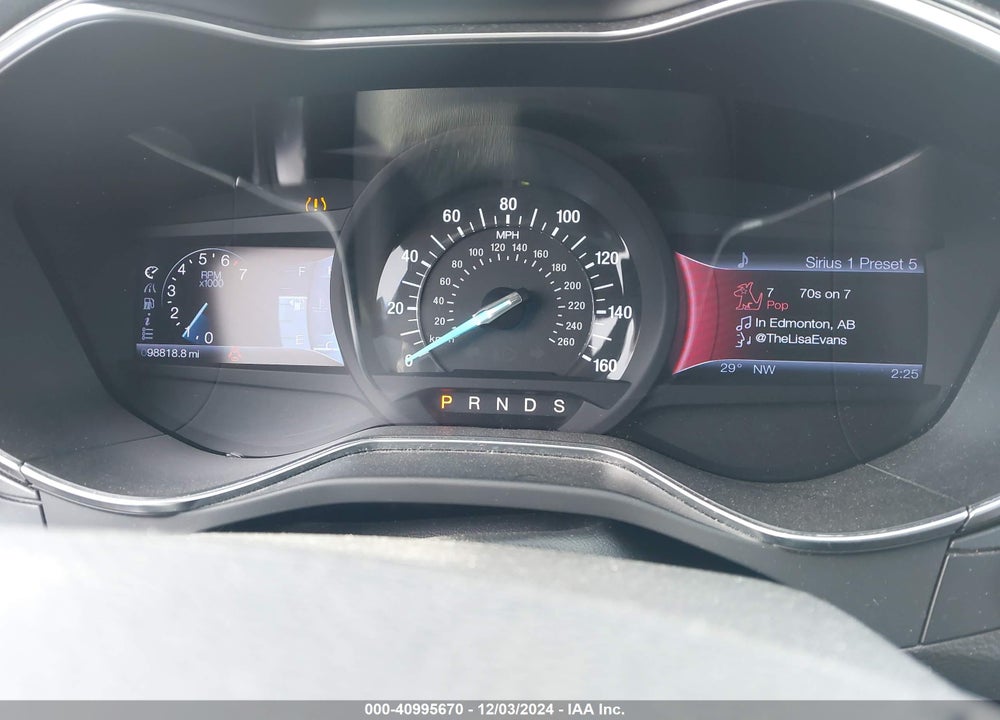 2013 FORD FUSION TITANIUM VIN: 3FA6P0K91DR277480