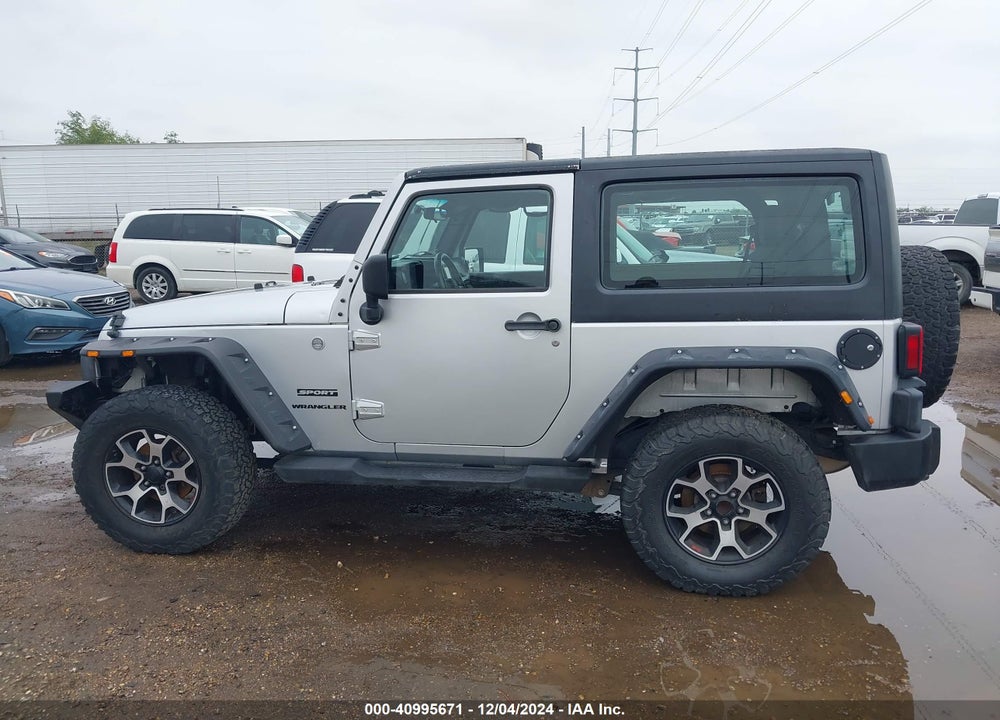 2011 JEEP WRANGLER SPORT VIN: 1J4AA2D16BL517850