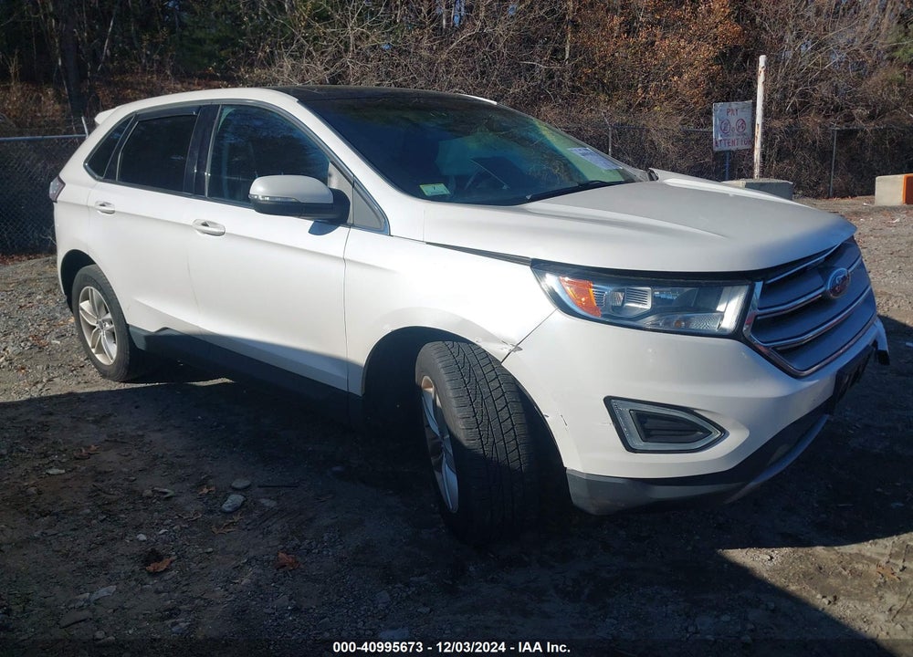 2015 FORD EDGE SEL VIN: 2FMTK4J87FBC24551