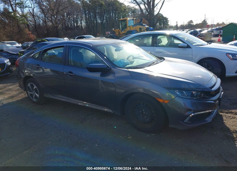 2019 HONDA CIVIC LX VIN: 2HGFC2F62KH589884