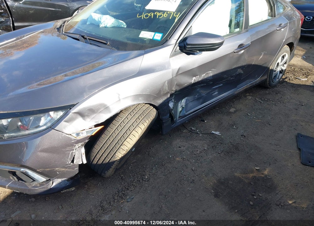 2019 HONDA CIVIC LX VIN: 2HGFC2F62KH589884