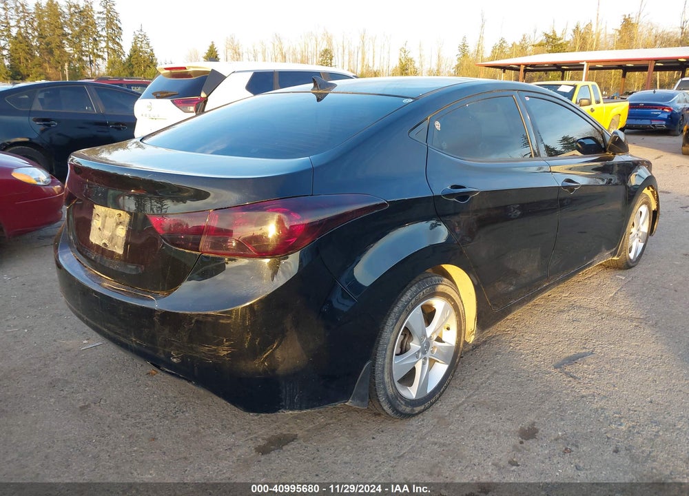 2013 HYUNDAI ELANTRA GLS VIN: 5NPDH4AE8DH430346