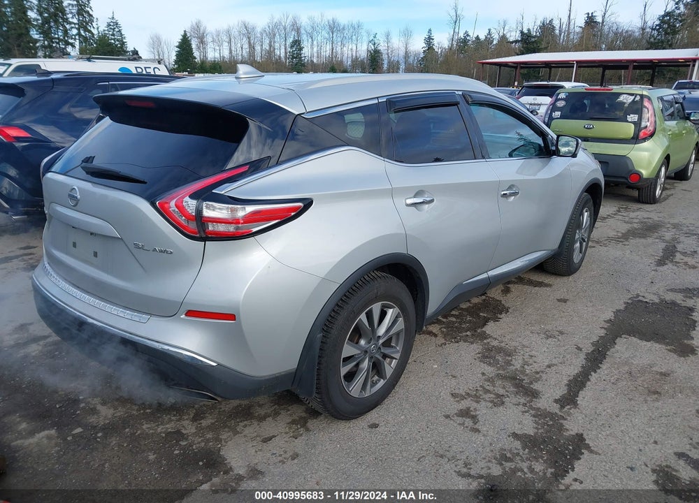 2018 NISSAN MURANO SL VIN: 5N1AZ2MH6JN107303
