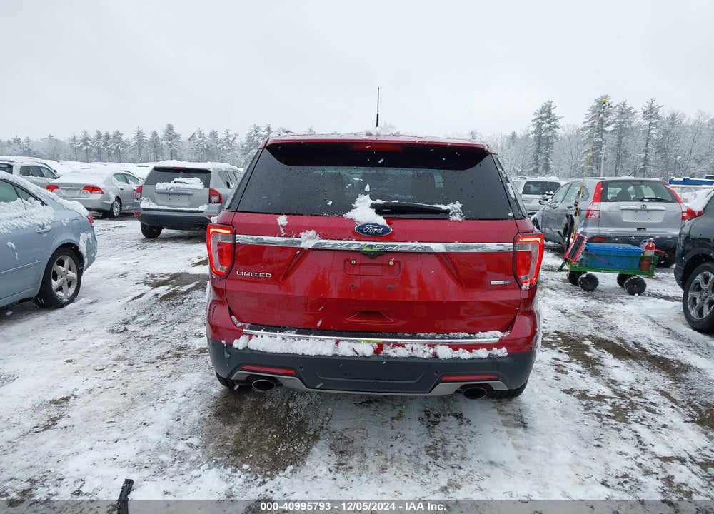 2018 FORD EXPLORER LIMITED VIN: 1FM5K8FH8JGC88978