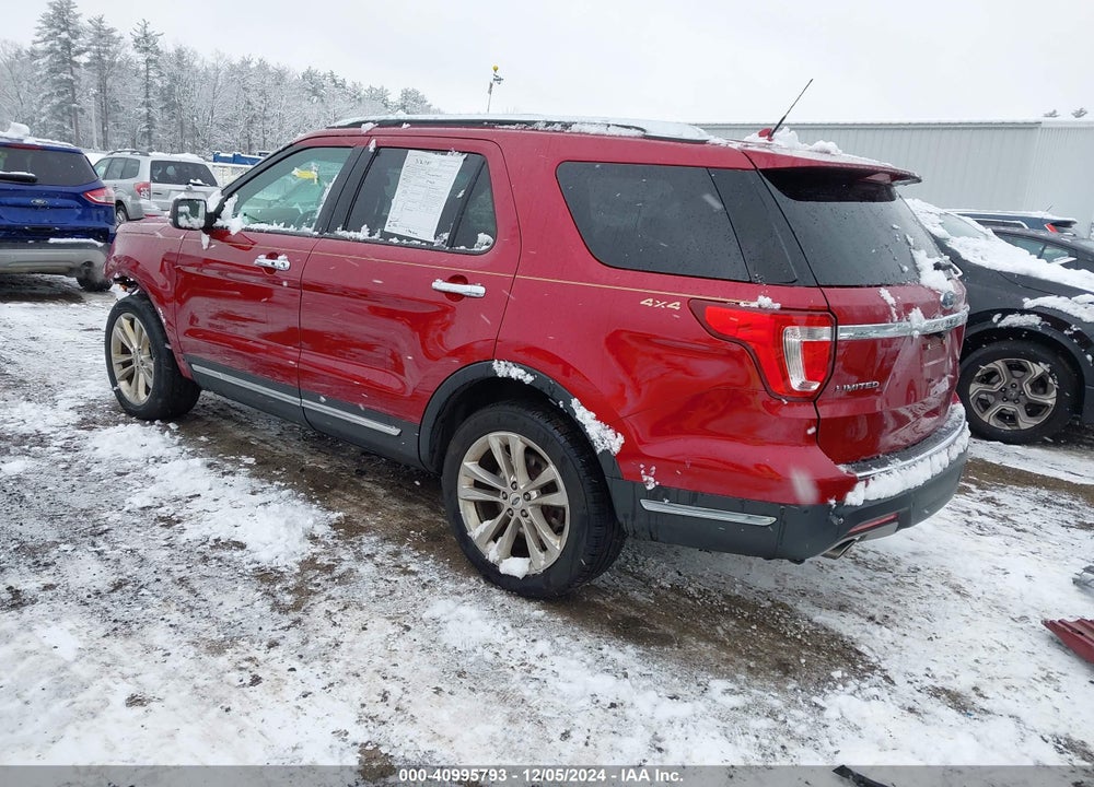2018 FORD EXPLORER LIMITED VIN: 1FM5K8FH8JGC88978