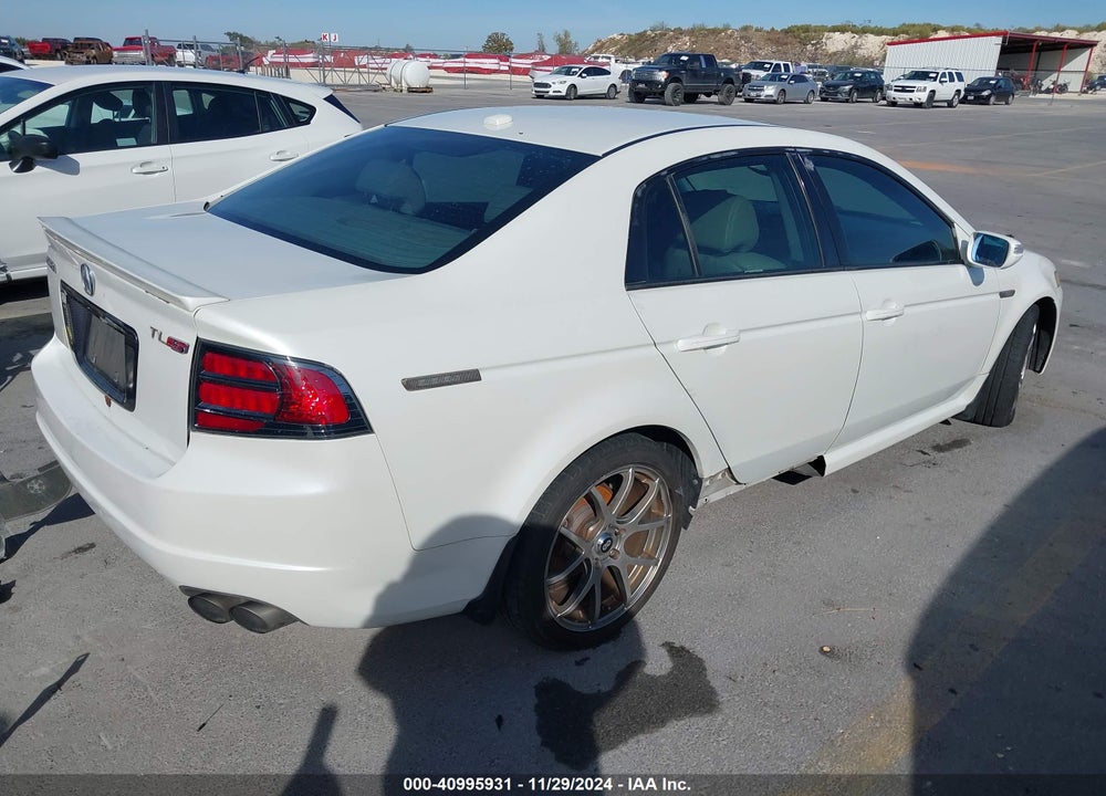 2007 ACURA TL TYPE S VIN: 19UUA76547A016928