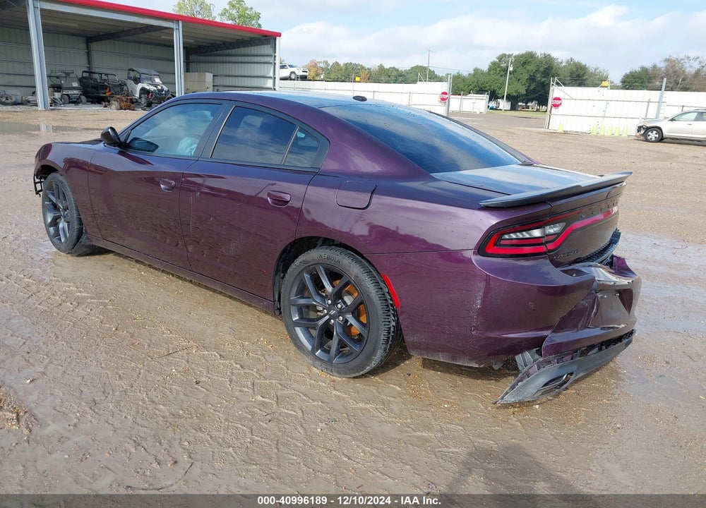 2022 DODGE CHARGER VIN: 2C3CDXBG8NH189606