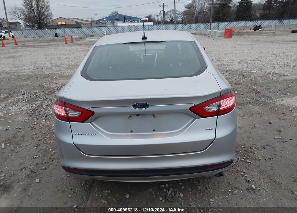 2015 FORD FUSION SE VIN: 1FA6P0H75F5130199