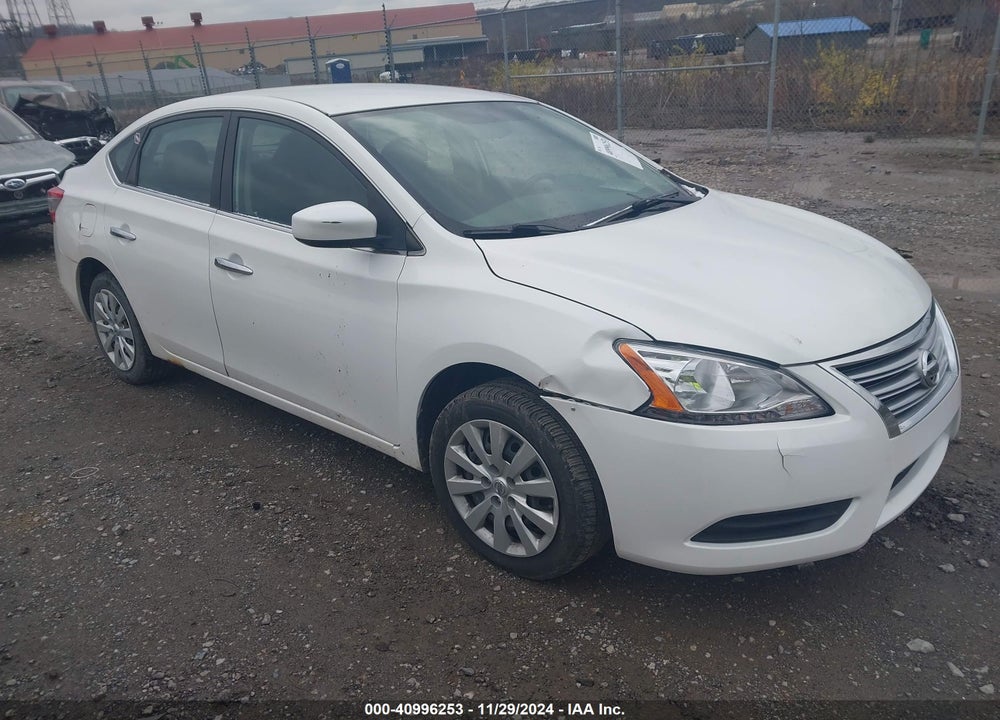 2014 NISSAN SENTRA SV VIN: 3N1AB7AP3EL623578