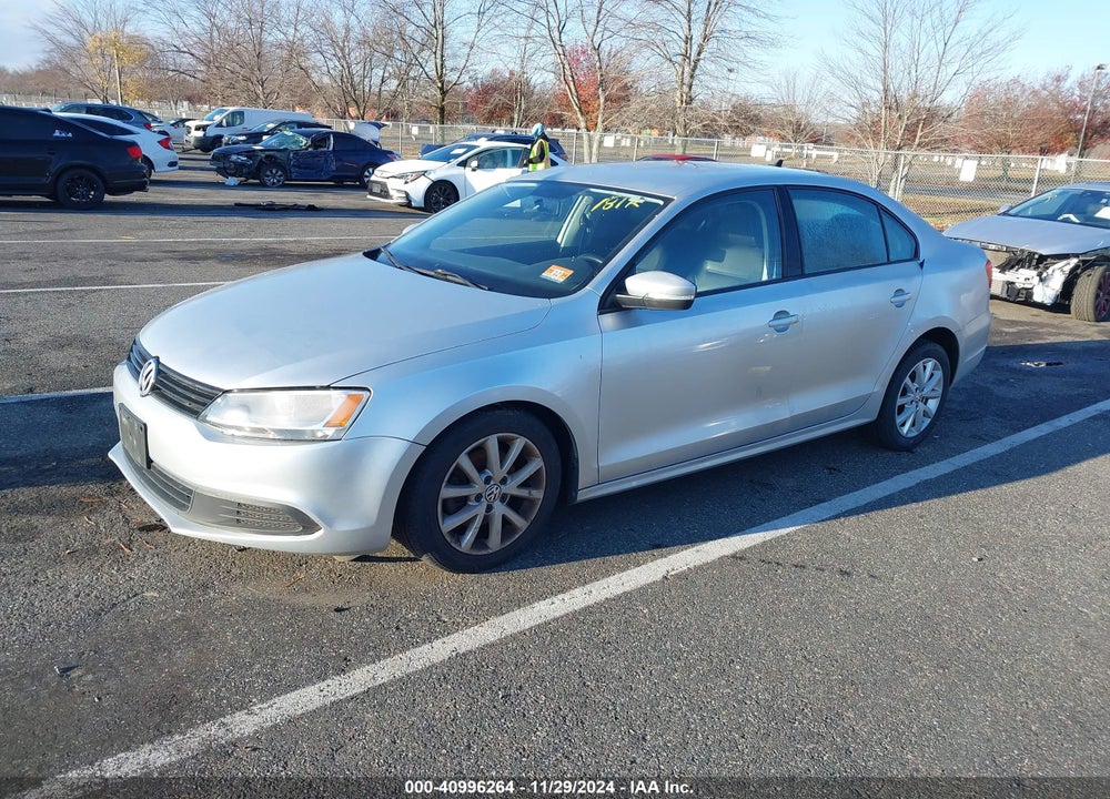 2012 VOLKSWAGEN JETTA 2.5L SE VIN: 3VWDP7AJ5CM012267