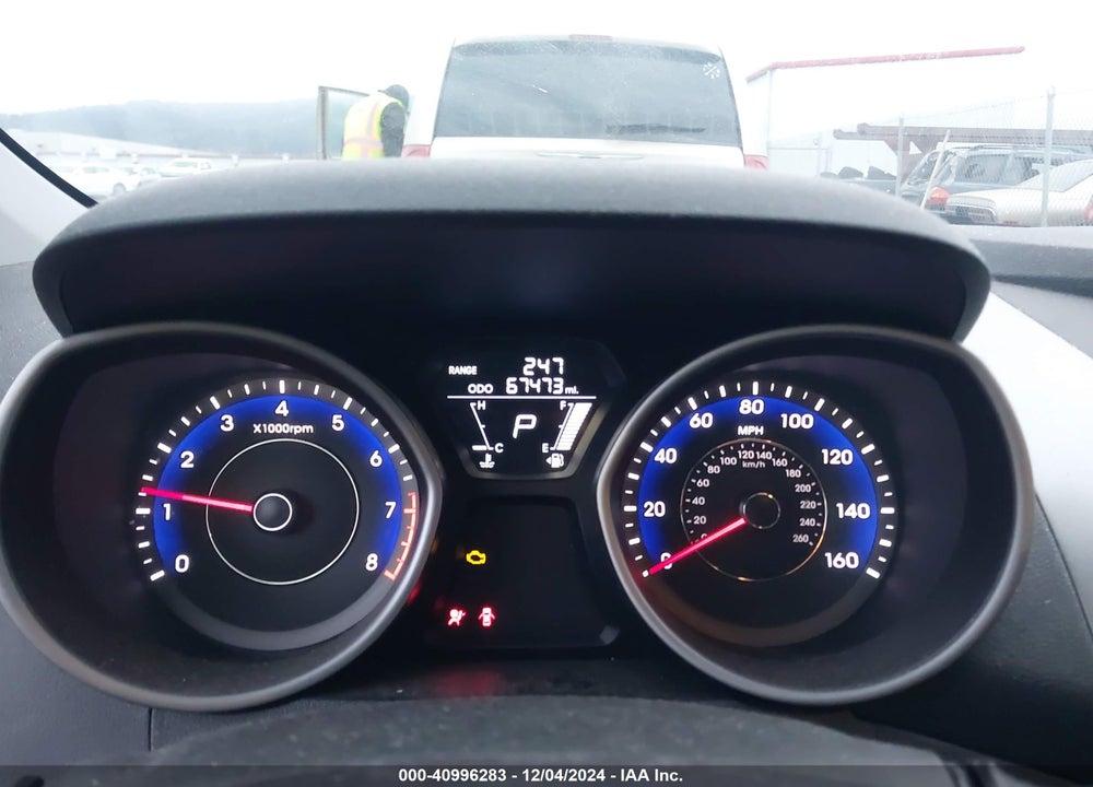 2013 HYUNDAI ELANTRA GS VIN: KMHDH6AE7DU001101