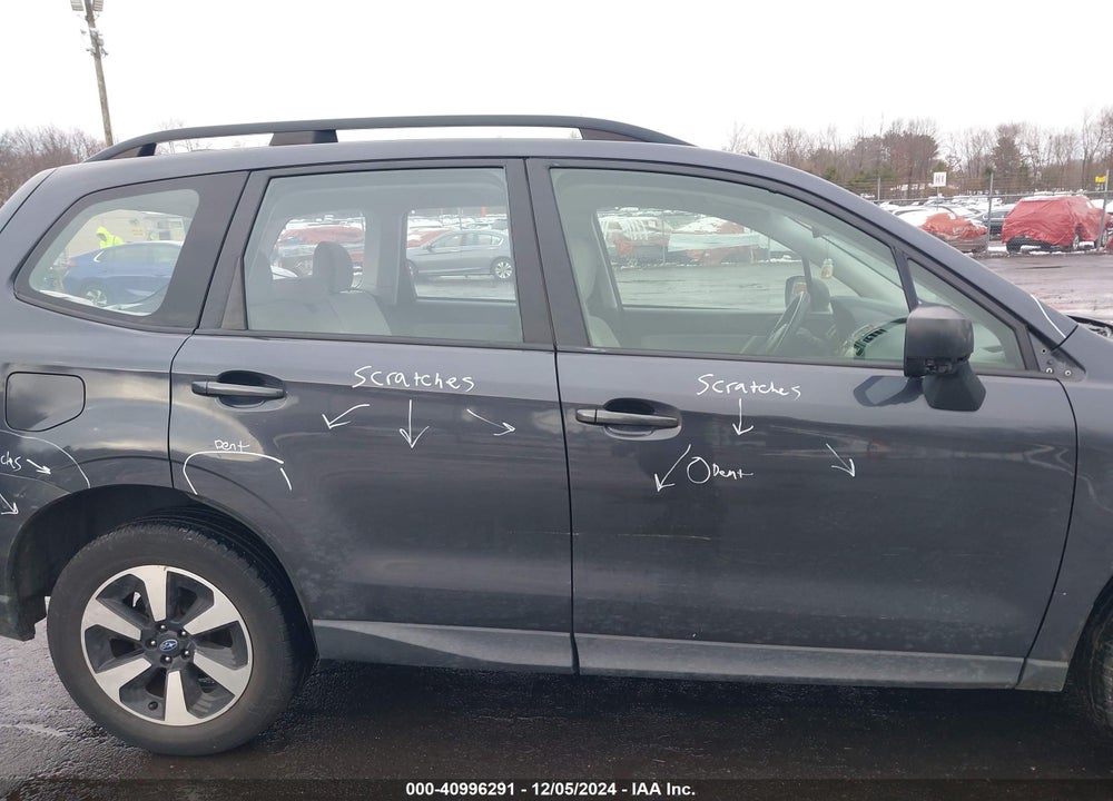 2018 SUBARU FORESTER 2.5I VIN: JF2SJABC9JH431315