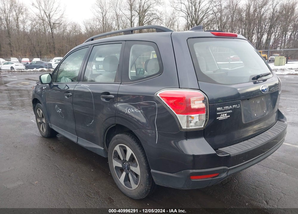 2018 SUBARU FORESTER 2.5I VIN: JF2SJABC9JH431315