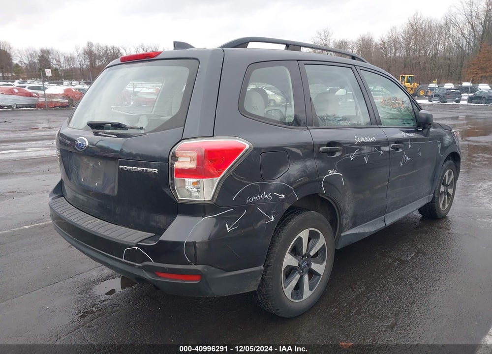 2018 SUBARU FORESTER 2.5I VIN: JF2SJABC9JH431315