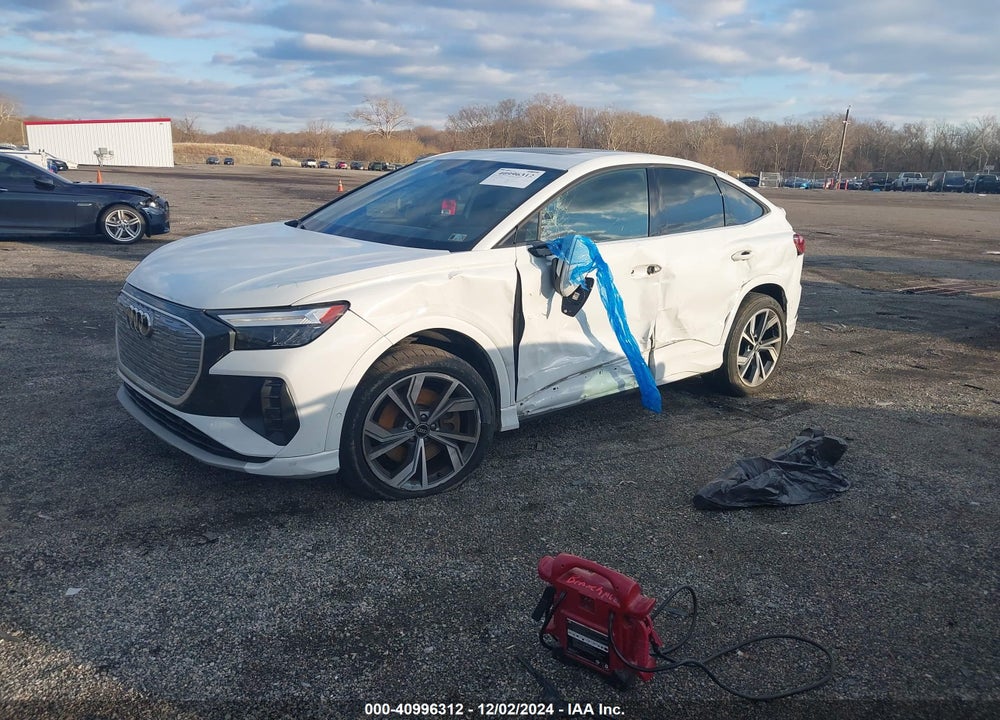 2022 AUDI Q4 SPORTBACK E-TRON PREMIUM PLUS 50 QUATTRO VIN: WA1W2BFZ0NP053800