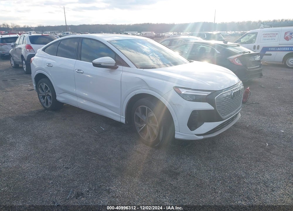2022 AUDI Q4 SPORTBACK E-TRON PREMIUM PLUS 50 QUATTRO VIN: WA1W2BFZ0NP053800
