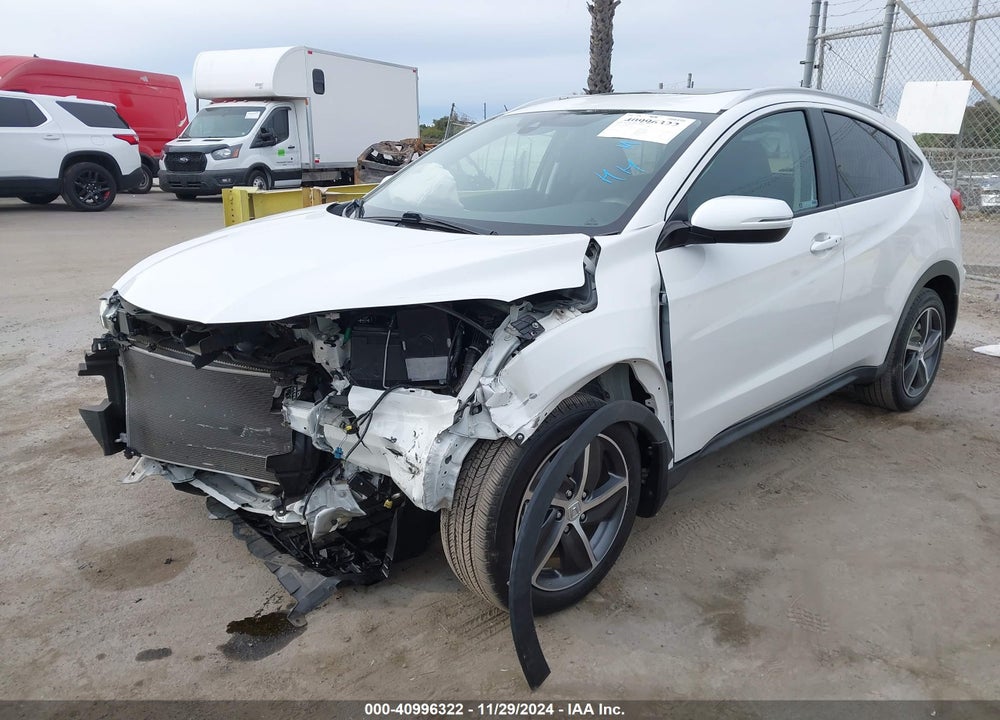 2022 HONDA HR-V 2WD EX VIN: 3CZRU5H51NM722665