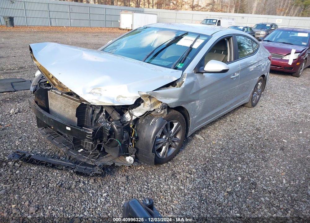 2018 HYUNDAI ELANTRA SEL VIN: KMHD84LF9JU513514